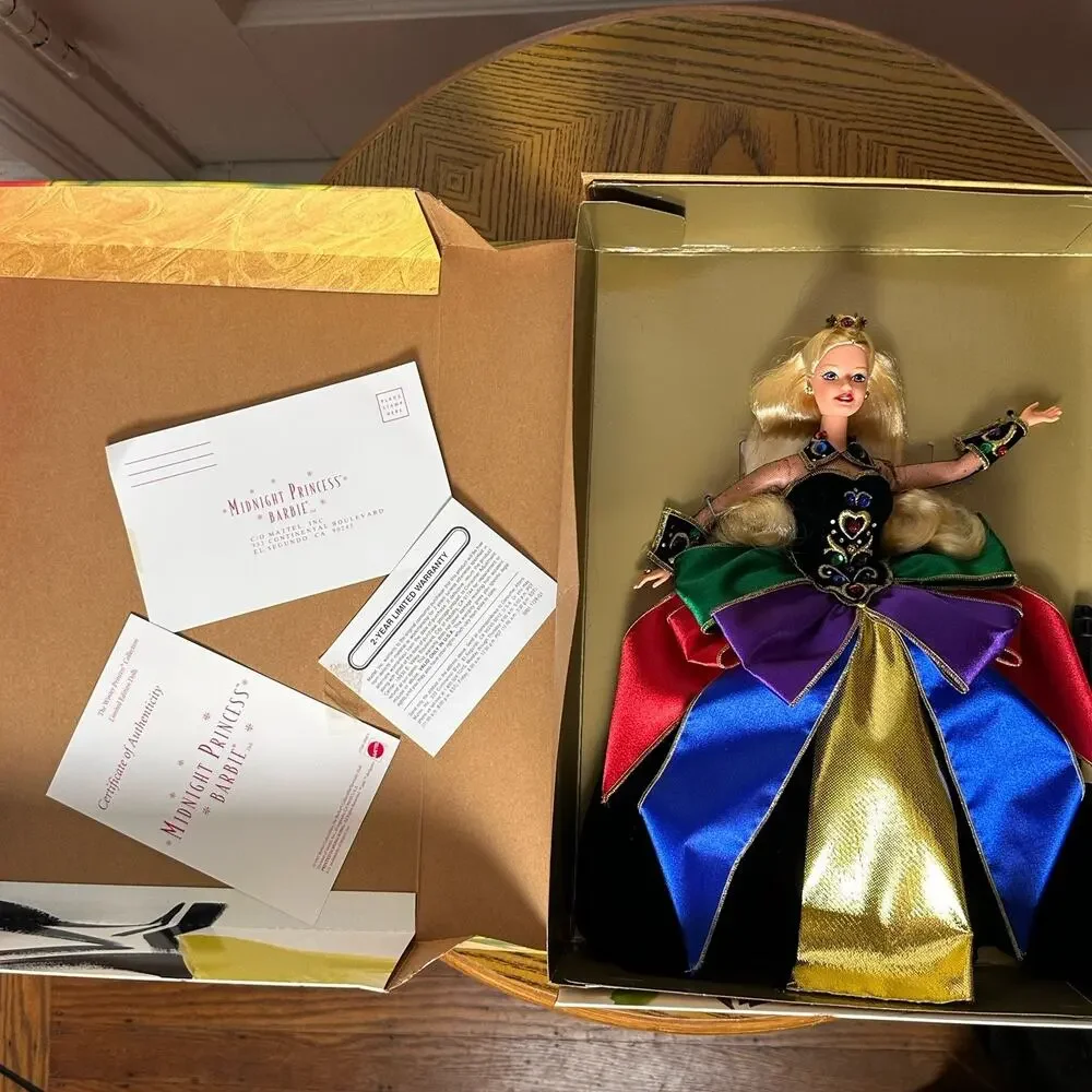 Midnight‎ Princess Barbie Doll 1997 Mattel Limited Edition #17780 New In Box